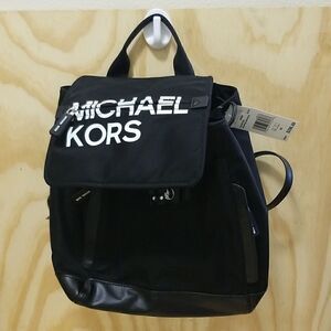 Michael Kors Nylon Sport MD Drawstring  Back Pack Brand New.